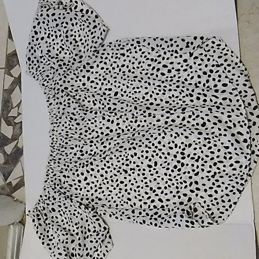 Nwt Black & White Blouse (2X) - Picture 8 of 8
